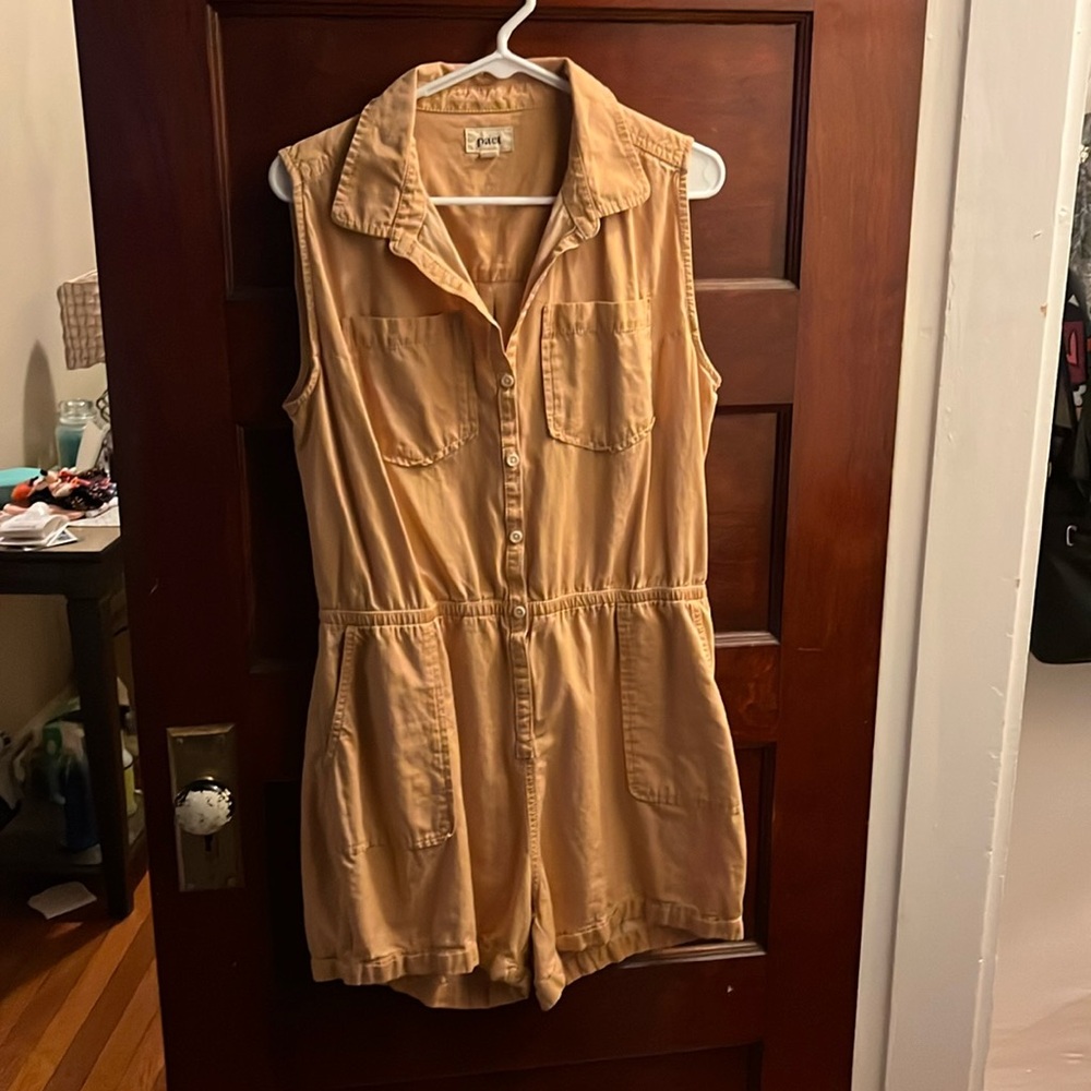 Pact Yellow Romper Jumpsuit